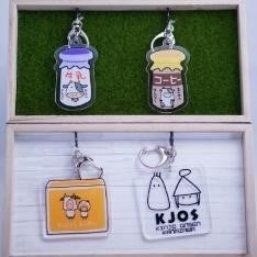 金城温泉元湯キーホルダー各種800円