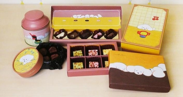 ※商品名、左上から時計回りに記載