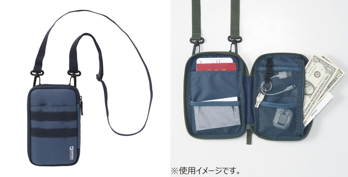 リヒトラブ トラベルポーチ ネイビー