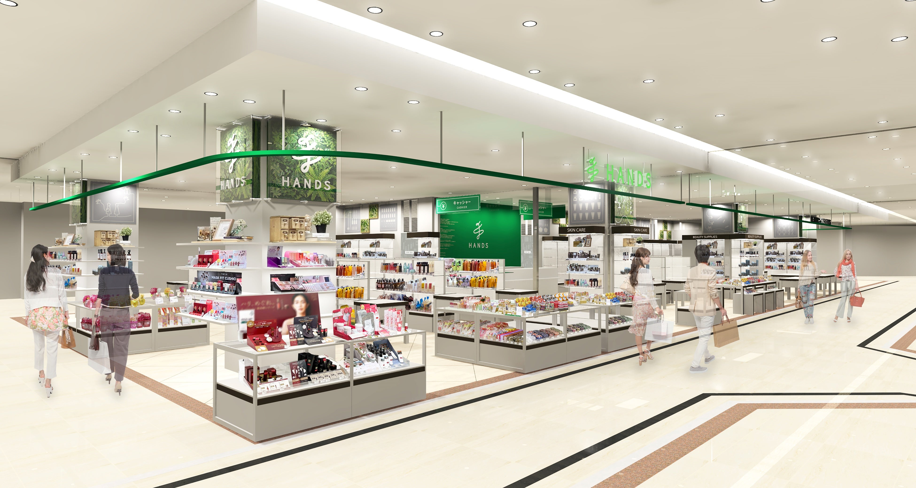 ※1階ビューティコーナーイメージ