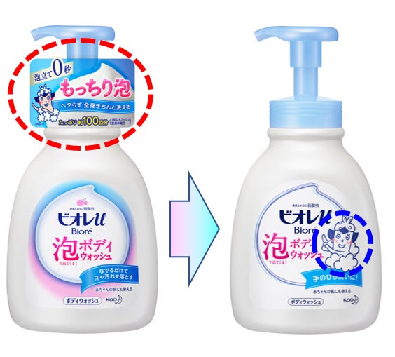 ボトル容器に情報を表記