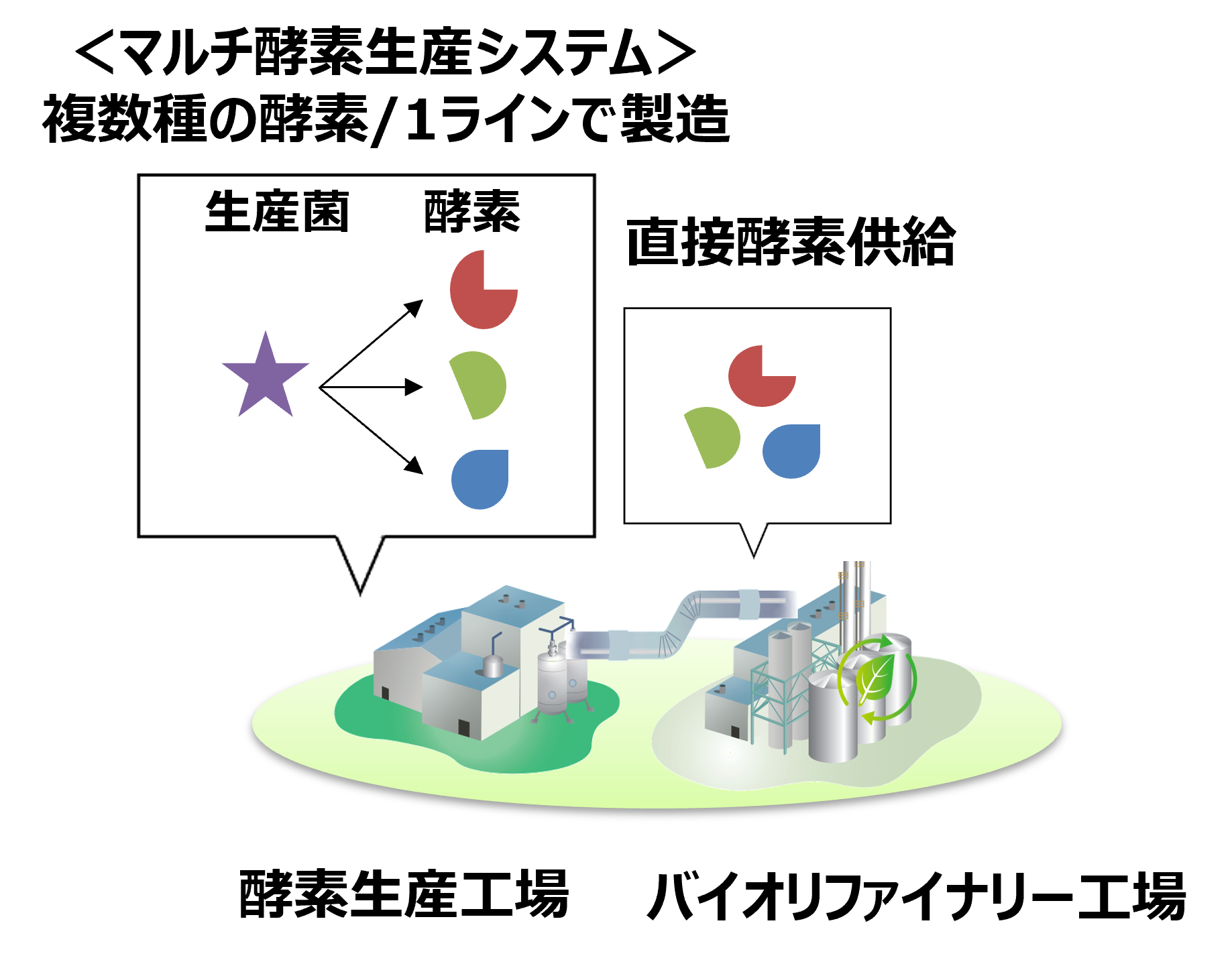 図4.　花王が提案するオンサイト生産システム