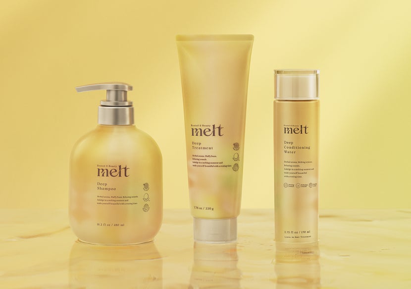 花王、ハイプレミアムヘアケアブランド「melt(メルト)」をシリーズ 花王、ハイプレミアムヘアケアブランド「melt(メルト)」をシリーズ