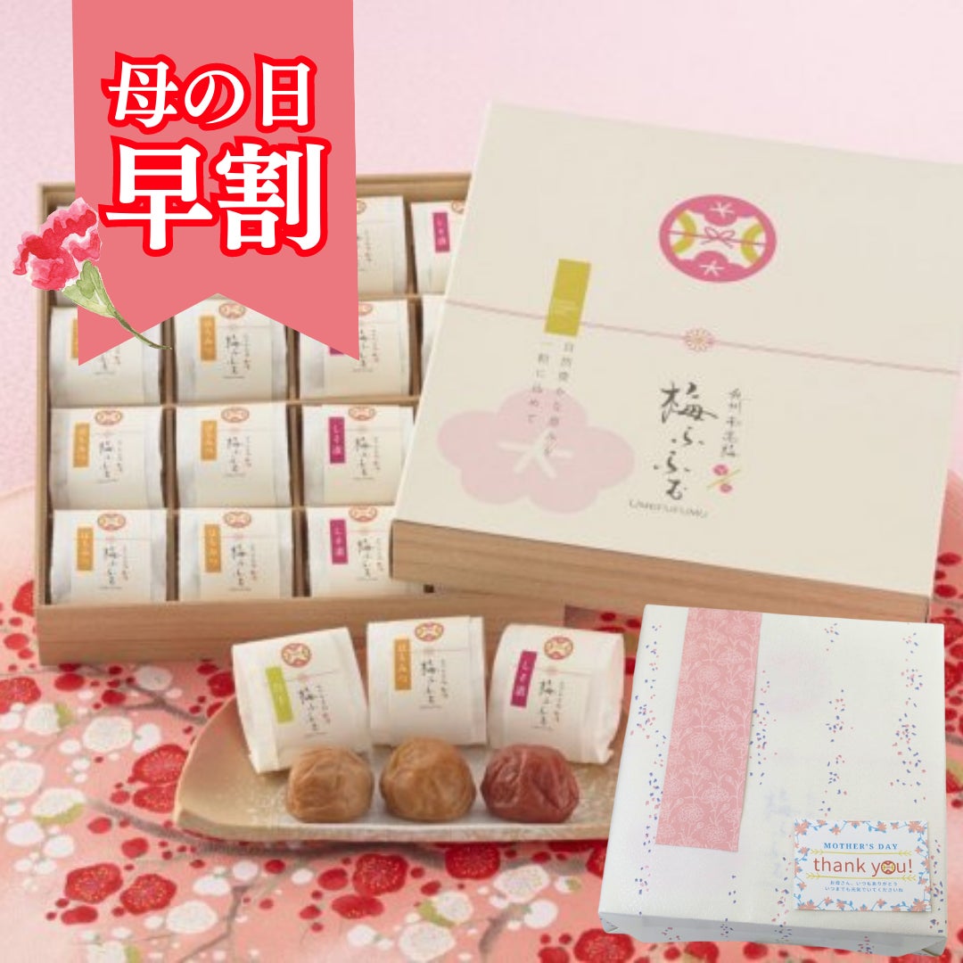 昨年完売した「うめノテリーヌショコラ」もラインナップ!“母の日に