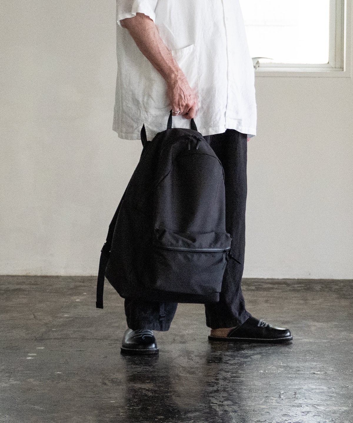 ネストローブ　リネンリュック BACKPACK NEW IN STOCK｜nest Robe / CONFECT ONLINE SHOP
