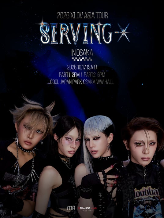 東京公演でファンを魅了したXLOV、10月17日に大阪で再び! 東京公演でファンを魅了したXLOV、10月17日に大阪で再び!