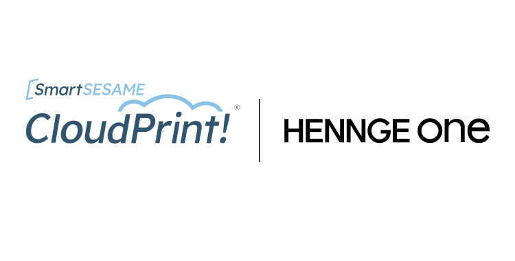 HENNGE One、クラウド型認証印刷サービス「SmartSESAME CloudPrint!」とのシングルサインオン連携開始