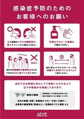 感染拡大防止について