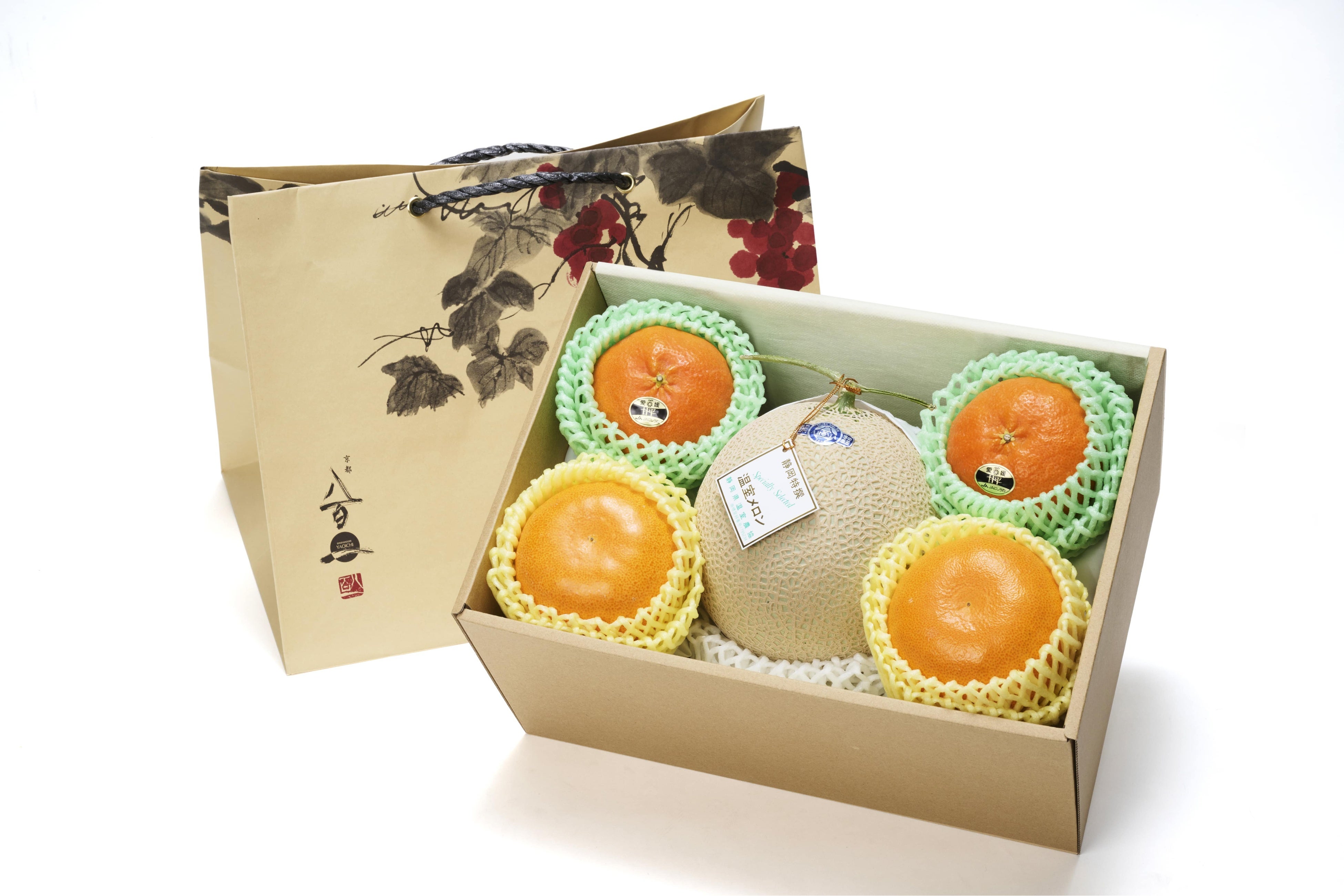 B賞　中身はお楽しみ！フルーツ詰合せ　京都 八百一「メロン1玉と旬のフルーツを抽選会特別仕様でお届け！