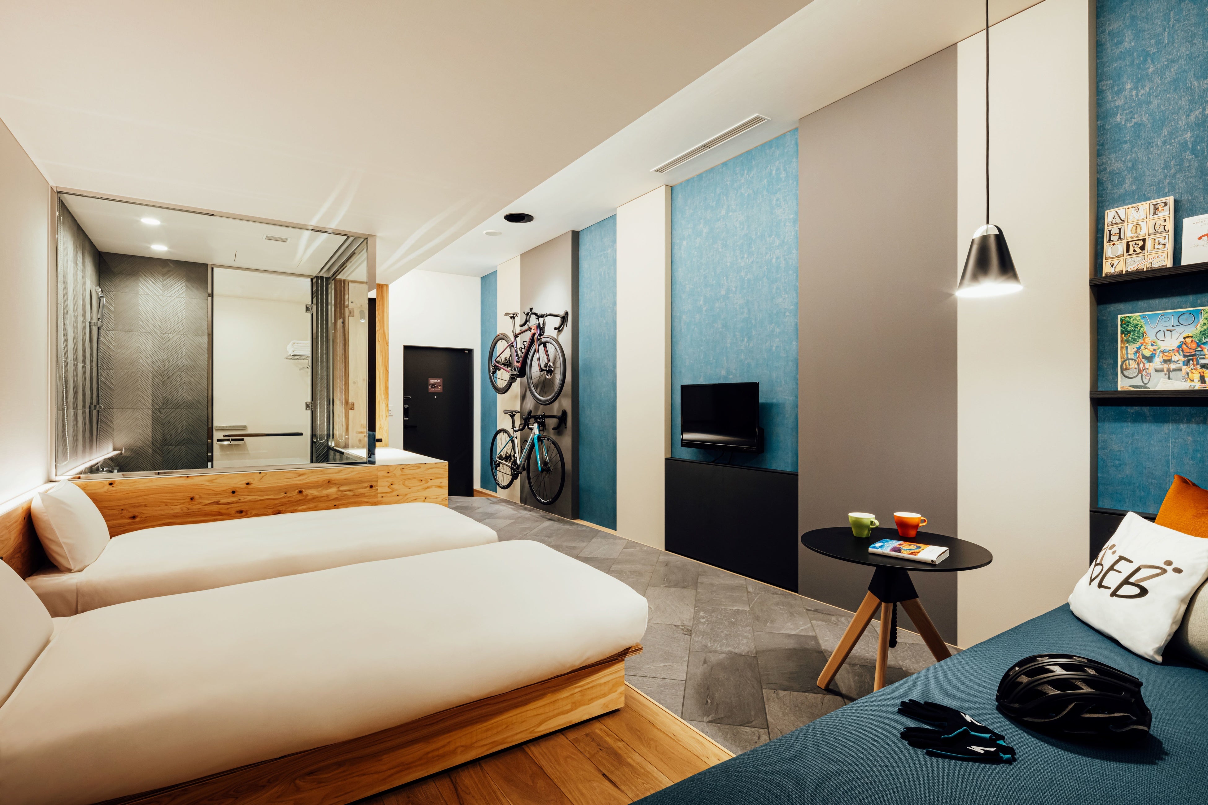 【BEB5土浦】サイクルルーム全景