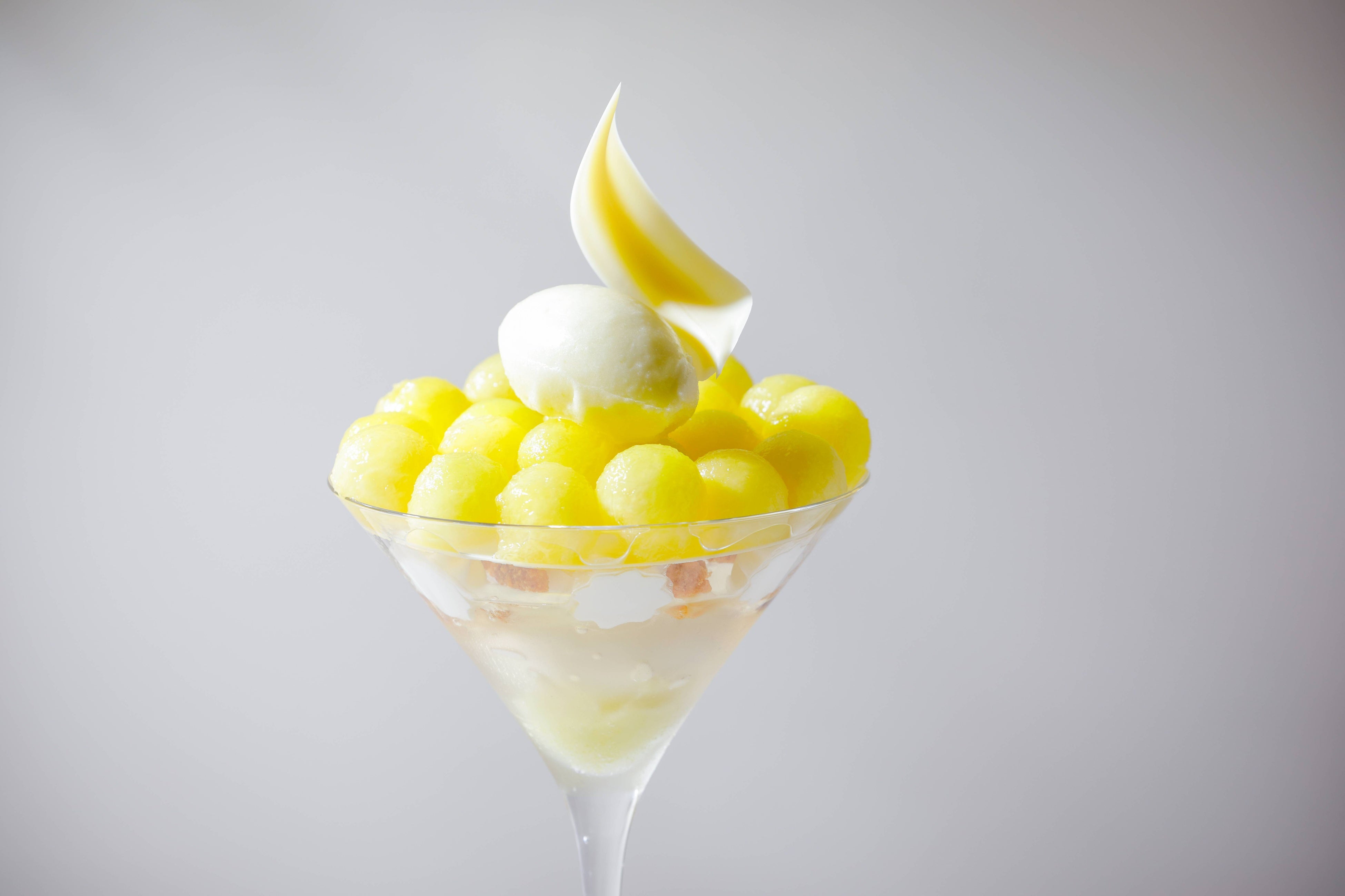 京丹後産メロンパフェ