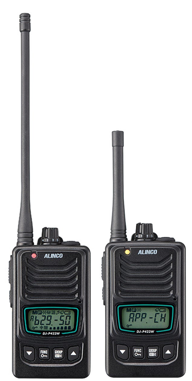 アルインコ 小電力トランシーバ DJーS42 待望のAir-InCom.Liteに対応する特定小電力トランシーバーを新