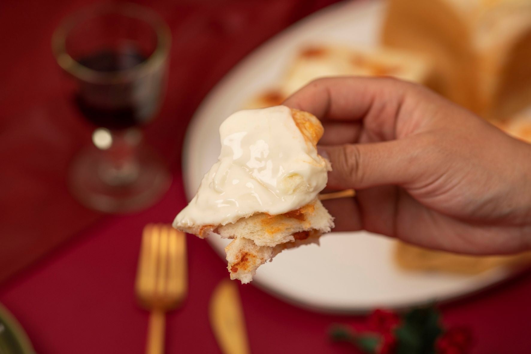 まるでチーズフォンデュ!