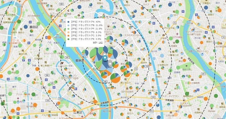 【ipoca提供】ミセシルの商圏データ画像