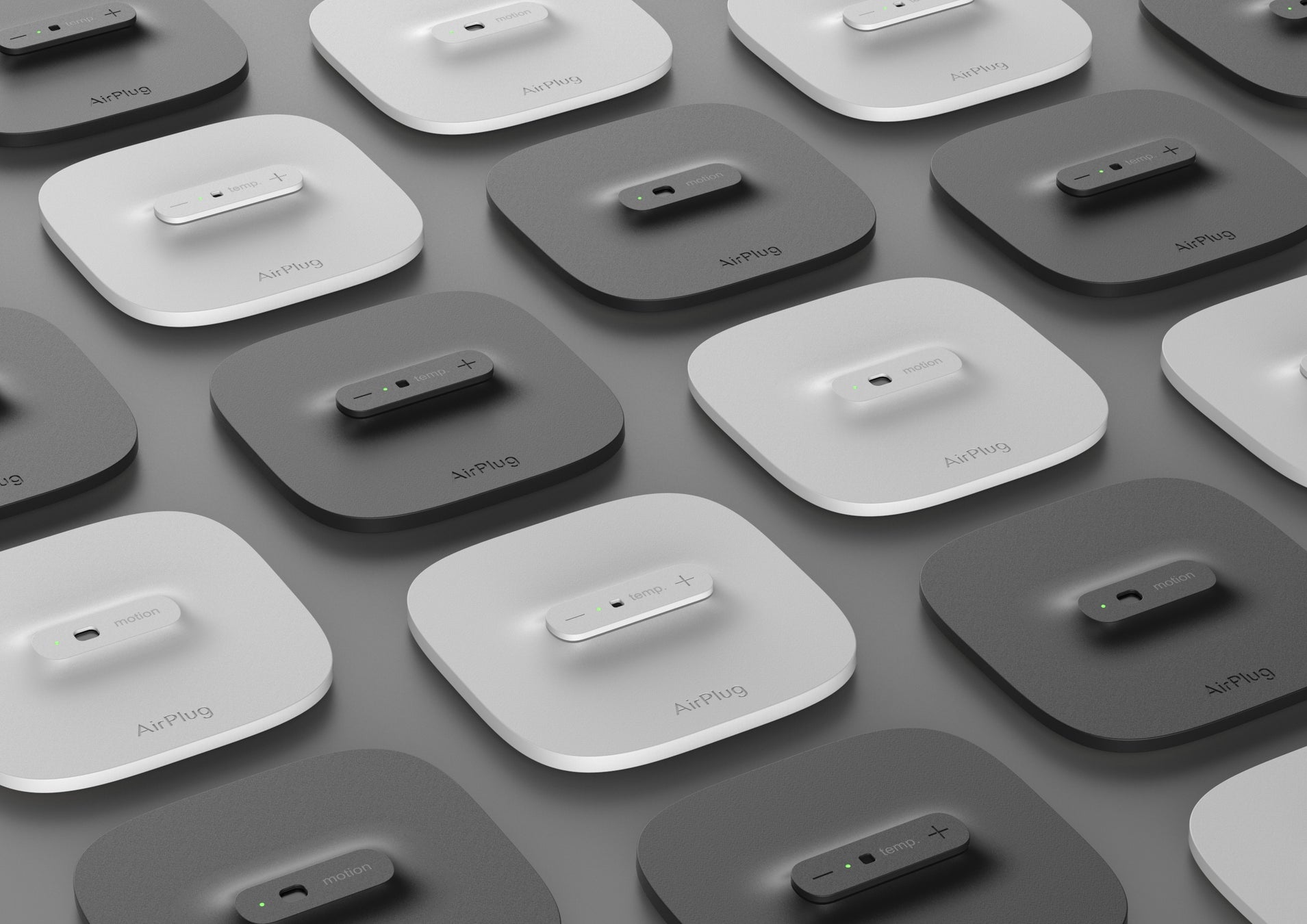 AirPlug™ Sense(温湿度を計測するセンサーと人感センサー)