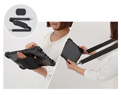 Endeavor JT50 + ハンドホルダー、ndeavor JT50 + ショルダーベルト （ハンドホルダーとショルダーベルトはオプションです。）