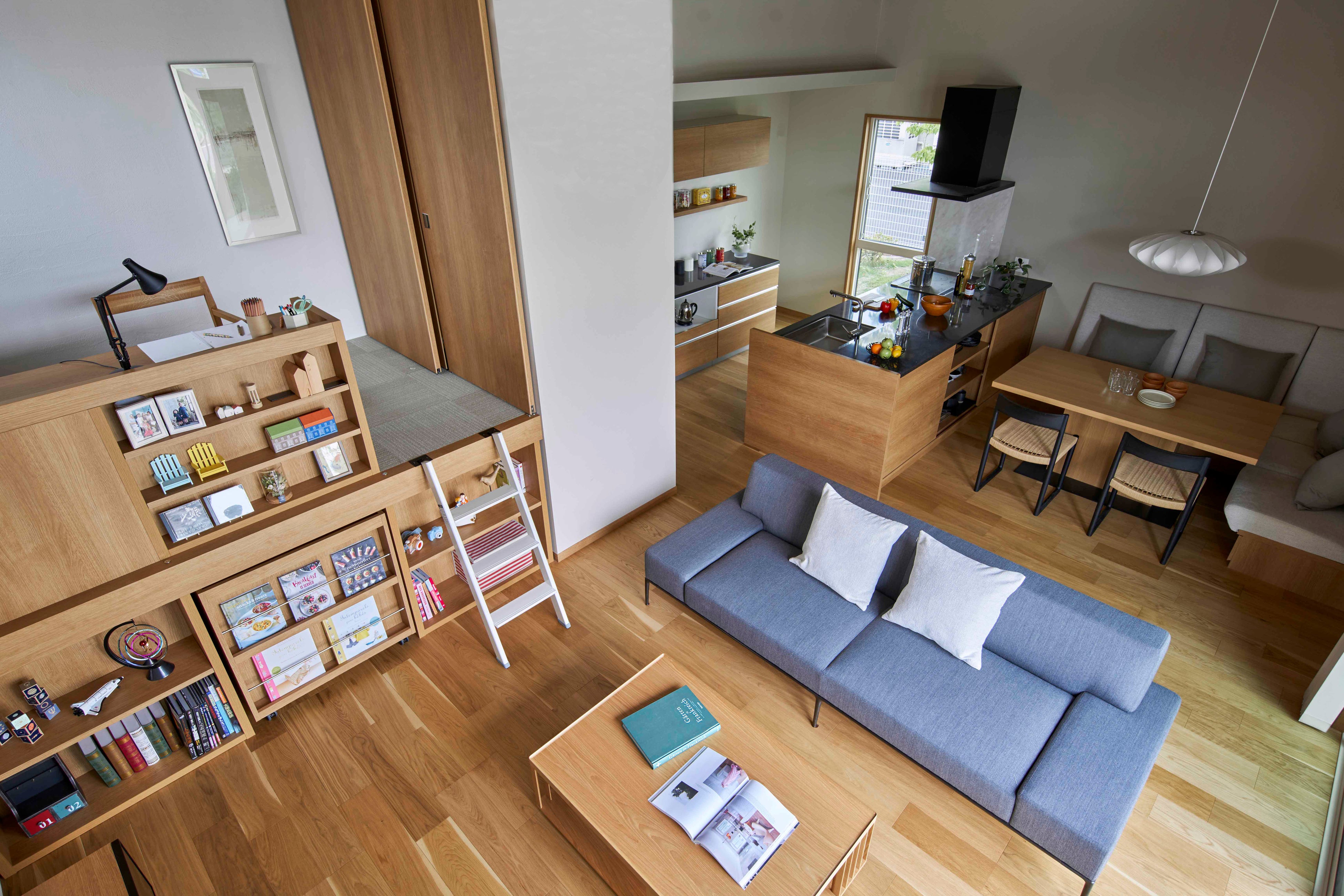 多彩な暮らしを快適にする約3ｍの高天井リビング