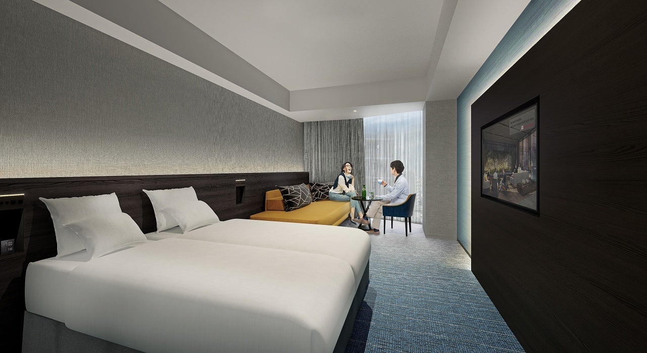 客室（モデレートツインルームイメージ）