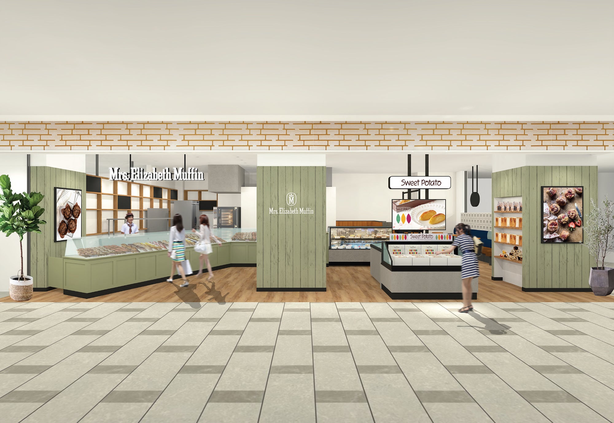 店舗外観イメージ（博多駅マイング店8月22日オープン）