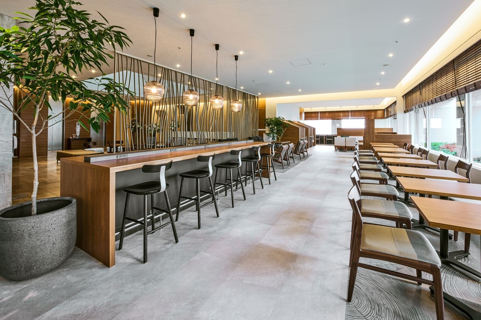 リッチモンドホテルプレミア仙台駅前 朝⾷会場兼ラウンジイメージ