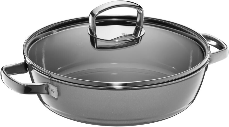 FUSIONTEC MINERAL 24 cm Braising Pan with lid, Platinum