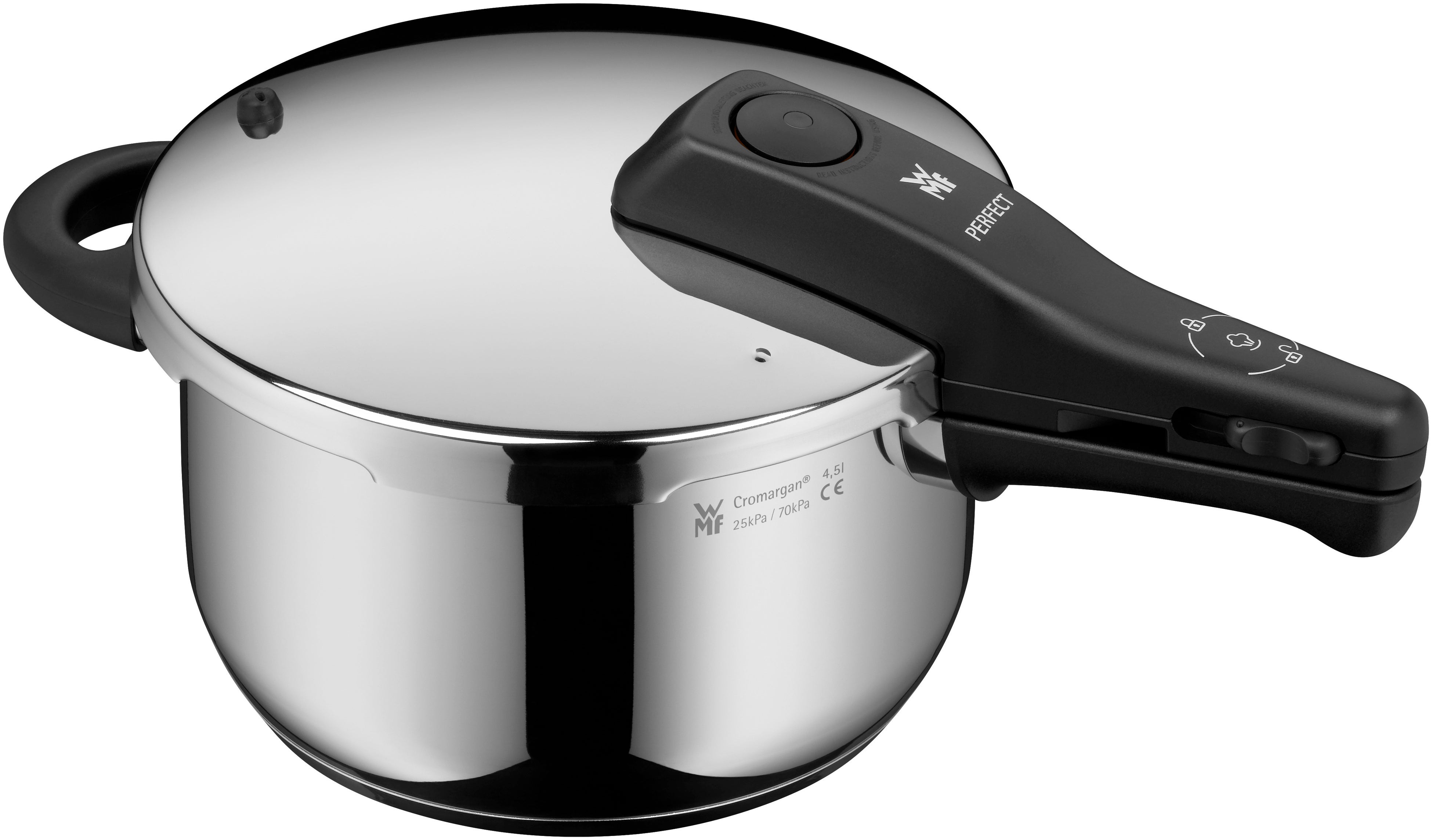 PERFECT PLUS 圧力鍋 ドイツ製 シンプルなデザインと使いやすさを追求したWMF圧力鍋がさらに使い心地
