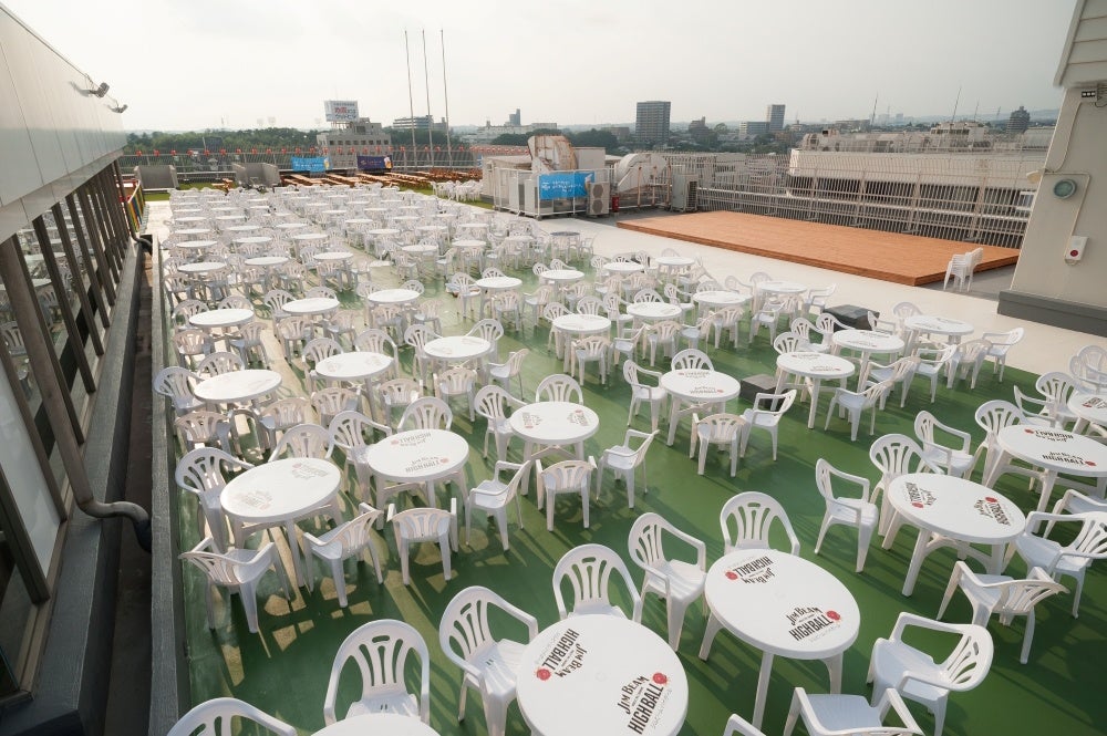 開放的な屋上空間