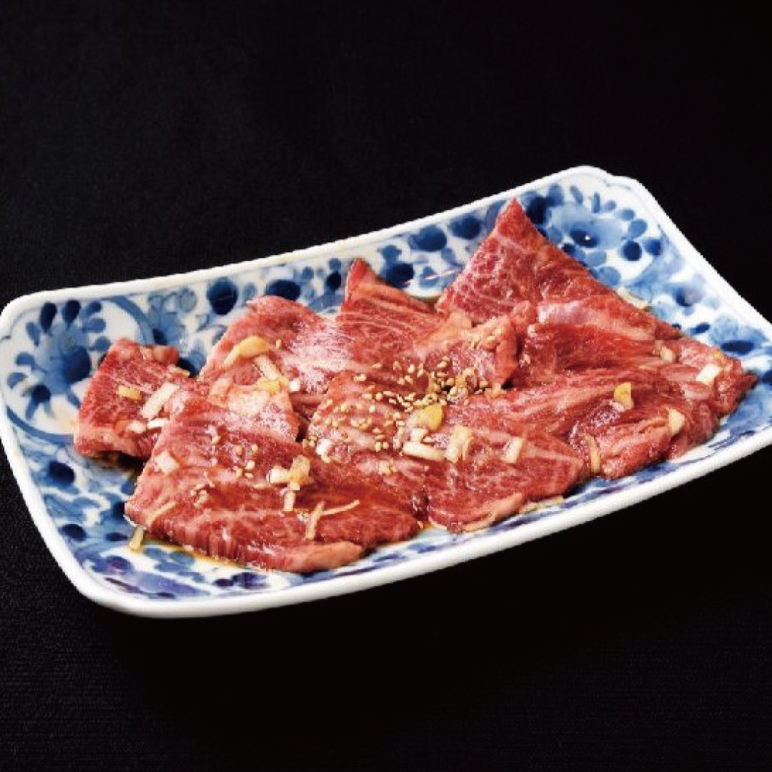 黒毛和牛使用「ざくろカルビ」