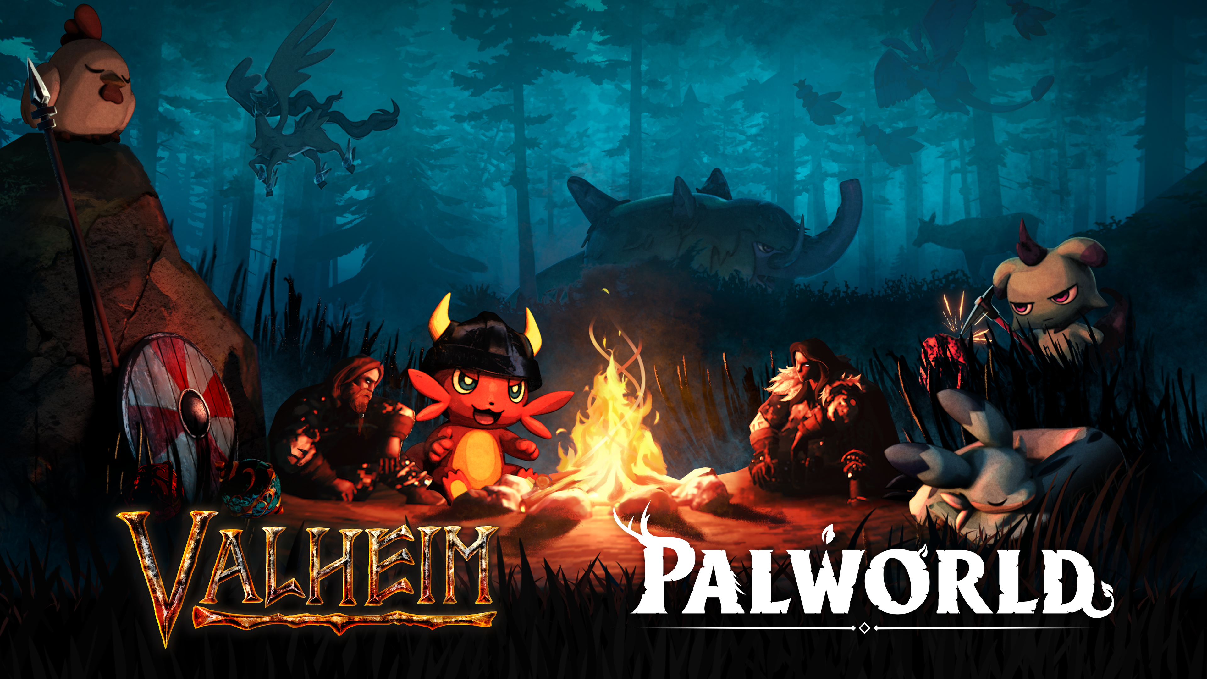 パルワールド×Valheim、Steamコラボ！10%OFFバンドル