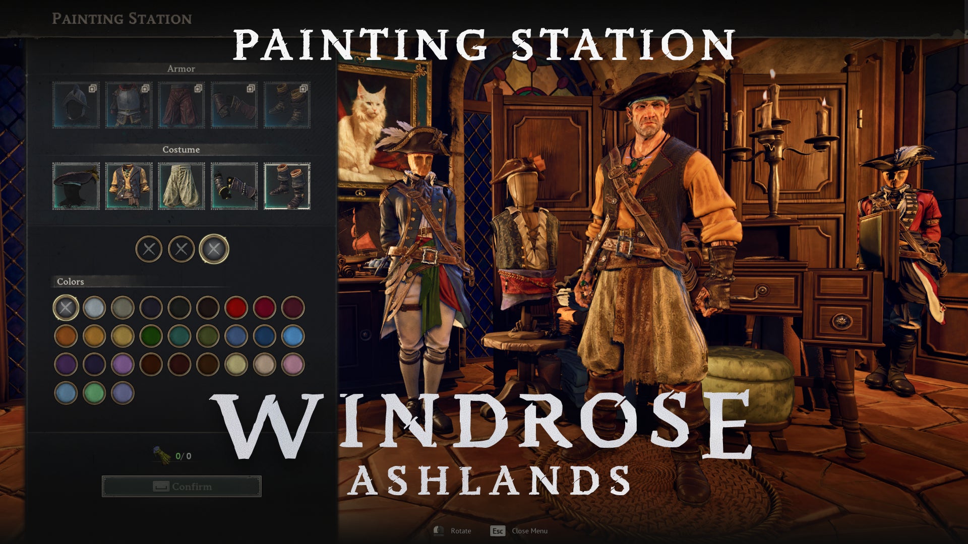 『ウィンドローズ』大型アプデ「Ashlands」で重ね着・染色・マネキン実装! 『ウィンドローズ』大型アプデ「Ashlands」で重ね着・染色・マネキン実装!