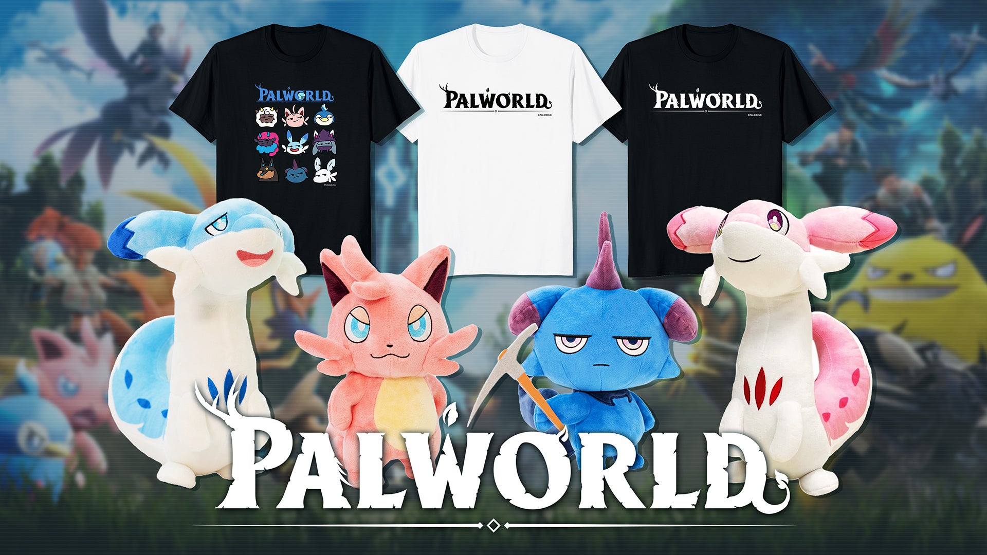 Amazon で『Palworld / パルワールド』公式グッズの取り扱い開始 Amazon で『Palworld / パルワールド』公式グッズの取り扱い開始
