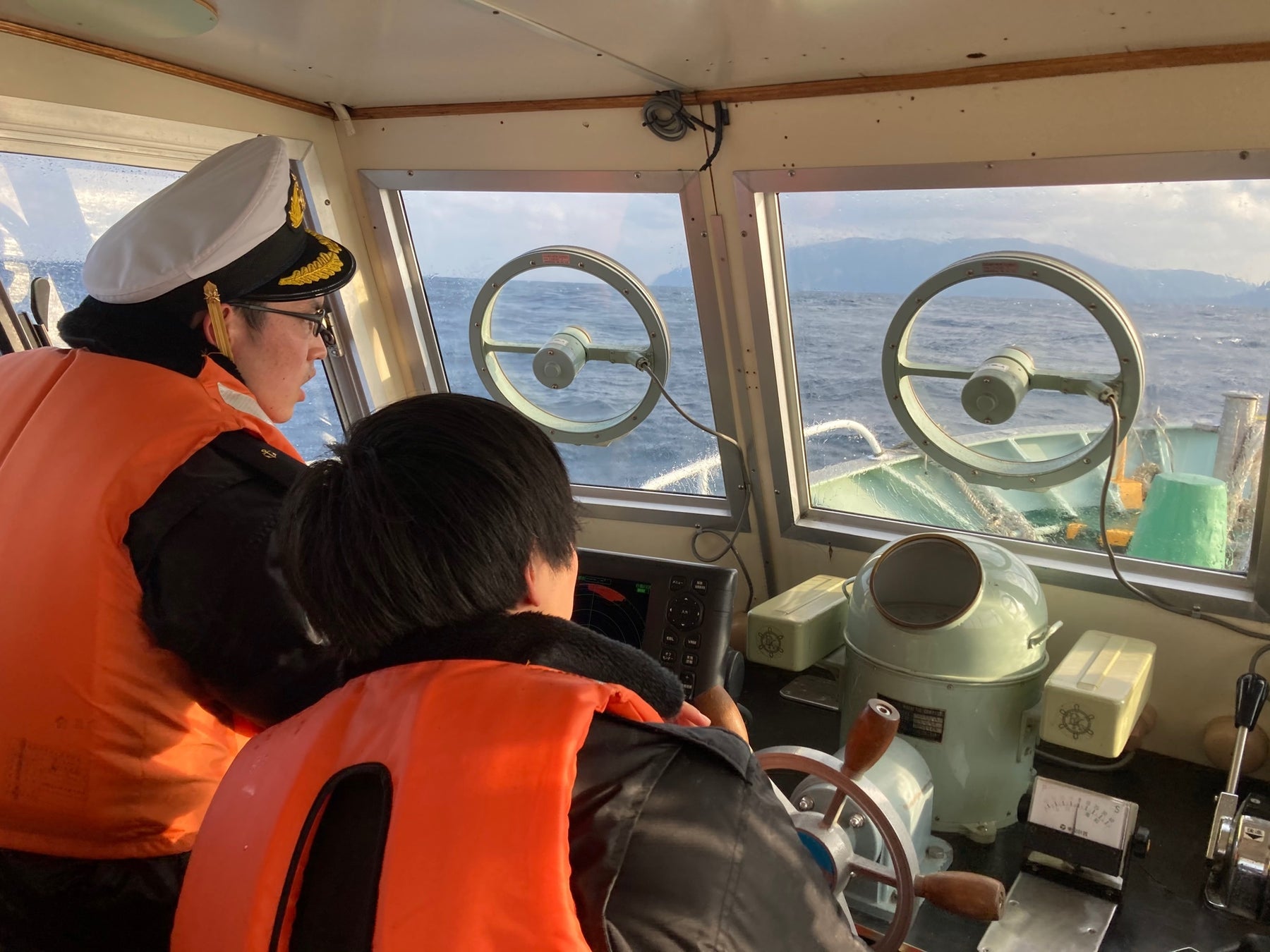 海上運輸開発局(MU4)八丈島訓練航海