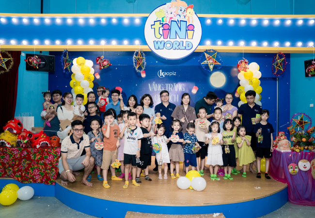 カオピーズは全社の従業員の子供を対象とした中秋節を開催しました