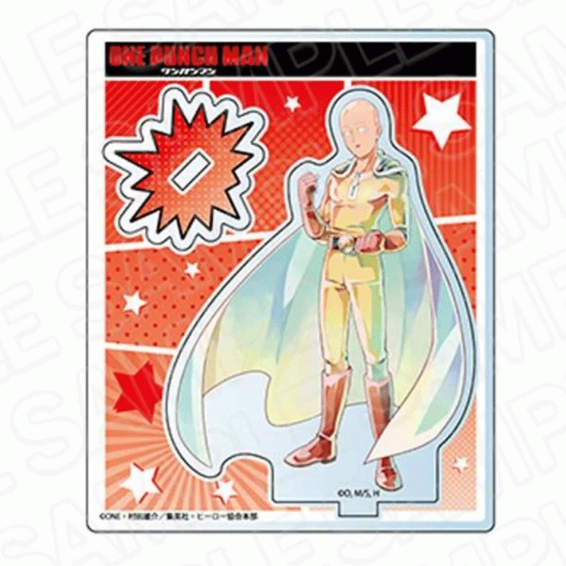 ワンパンマン サイタマ ジェノス 非売品 購入特典 アクリルスタンド