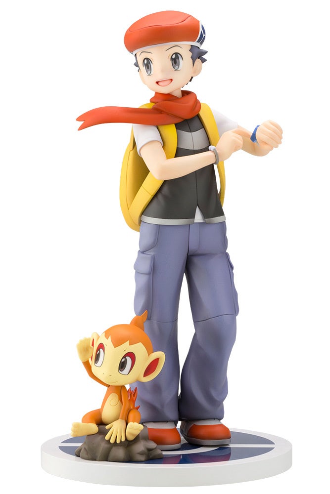 ポケモン コウキ ヒコザル 色紙 コトブキヤ ARTFX J ありがひとし