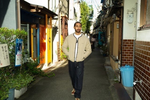 釣りだけではなく、街でも違和感がありません