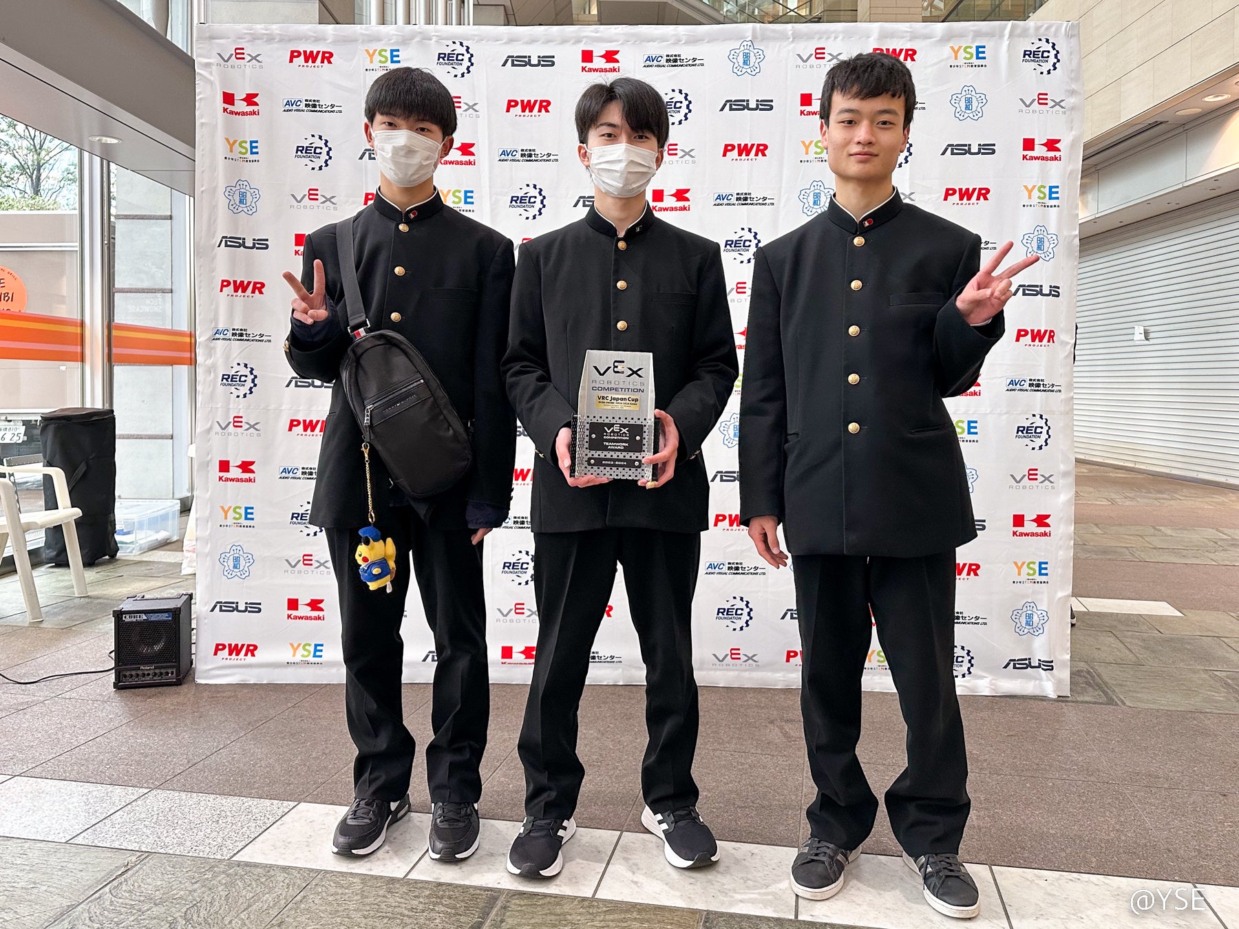 チームワーク アワード 受賞  0000  Shimonosekinishi High School