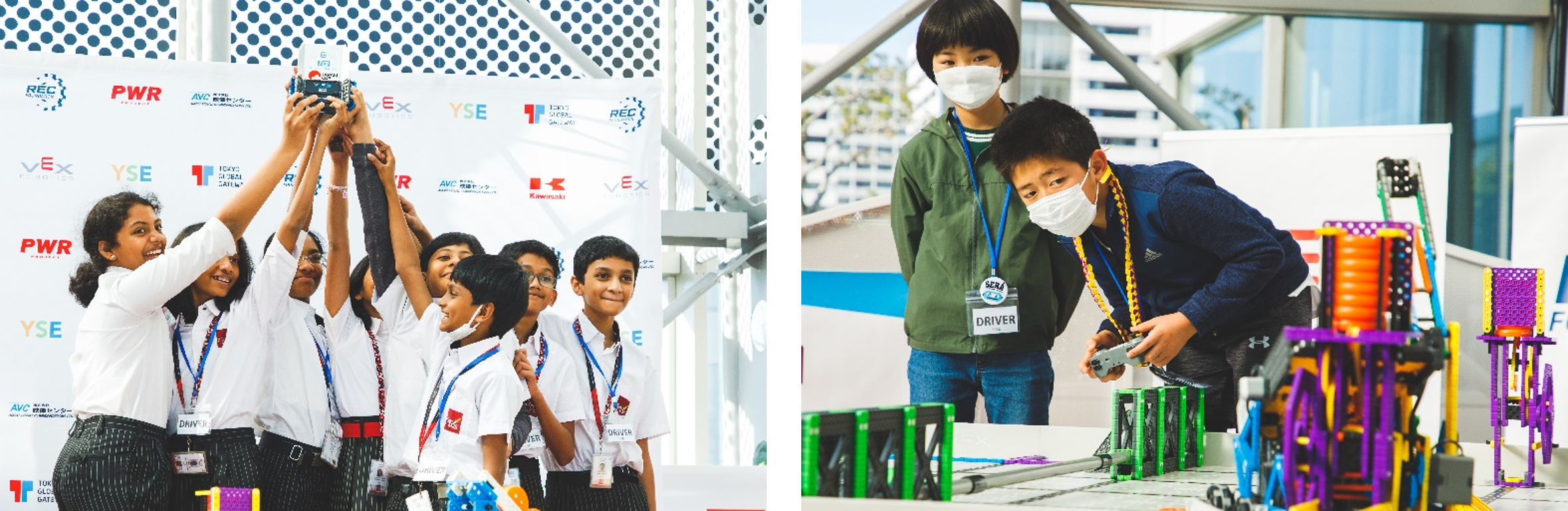 「VEX IQ Competition Japan Cup in 2023」でLaurelsとKa’ōhao Iwoticsがエクセレンス・アワードを受賞！SLAPSHOTテーマの競技でGiant Intake RobotとSamurai of the futureがチームワーク・チャンピオンに、Beast Hunterがロボットスキルス・チャンピオンに輝く。