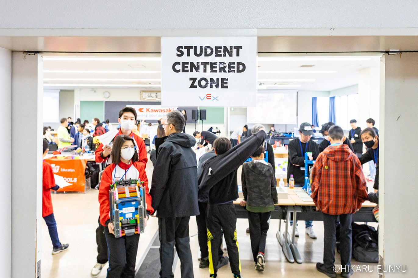 【Student Centered Zone】大人の介入を避けるために設けられた児童・生徒優先のエリア