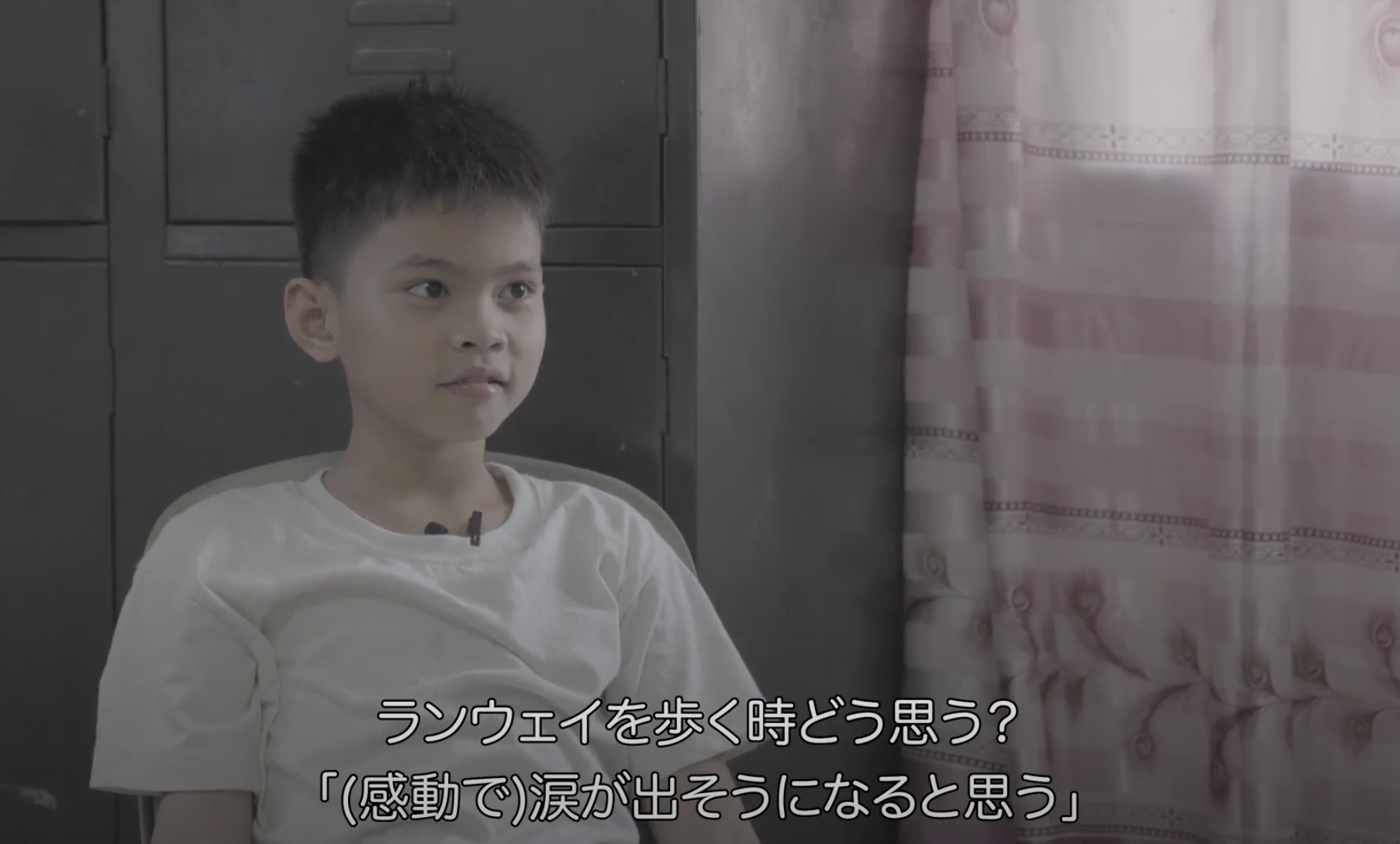 ファッションショーのTeaser動画（予告動画）の一部