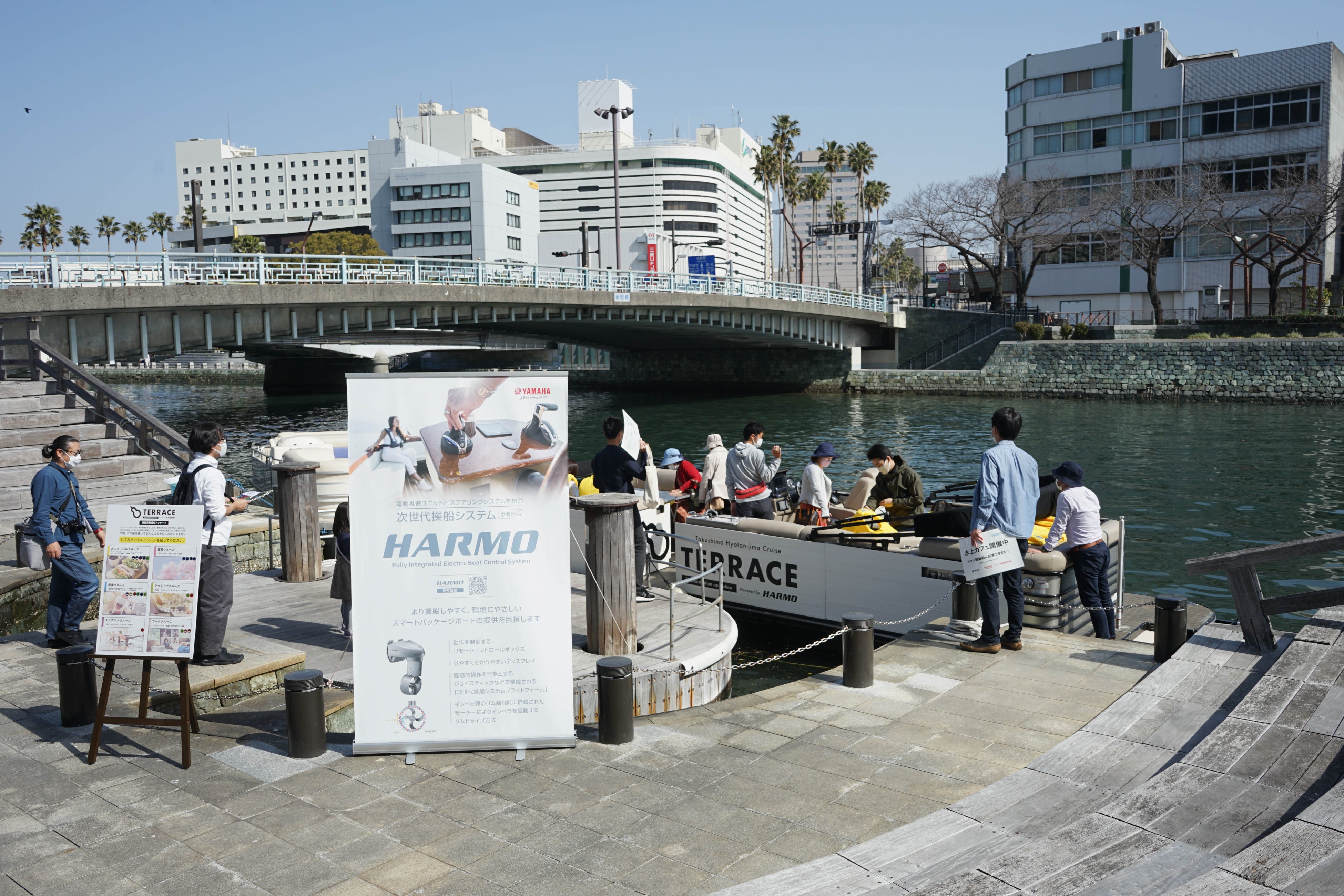 　カフェイベントと同時開催した試乗会