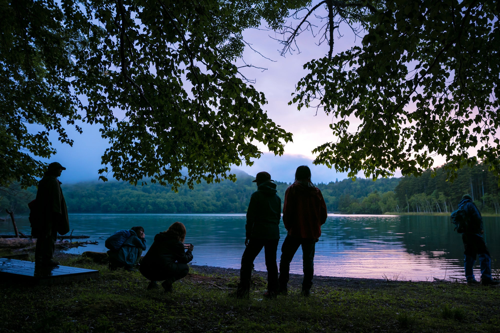 手つかずの自然が残るオンネトー