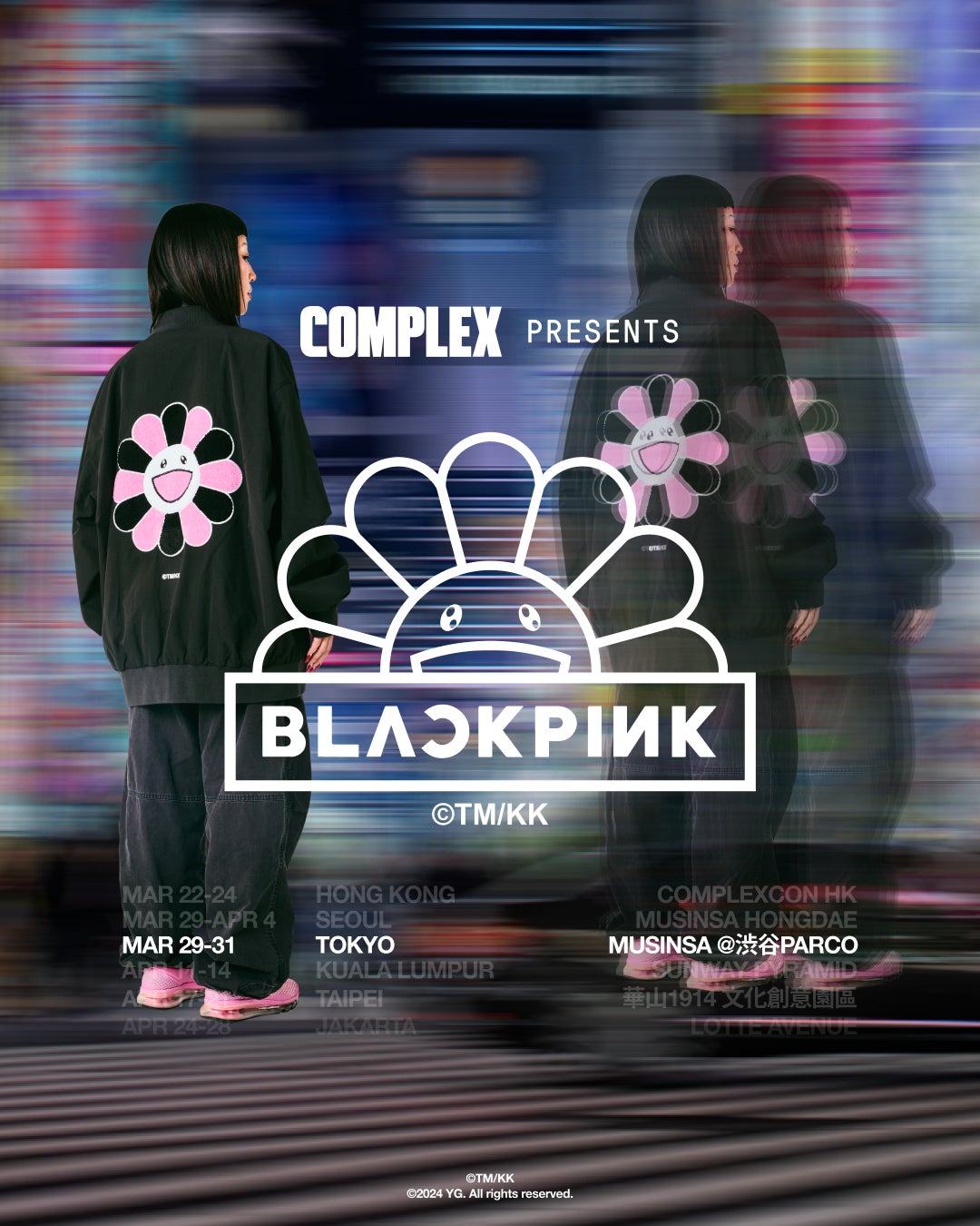 blackpink takashimurakami 村上隆 MUSINSAにて限定発売!Takashi Murakami×BLACKPINK “In Your