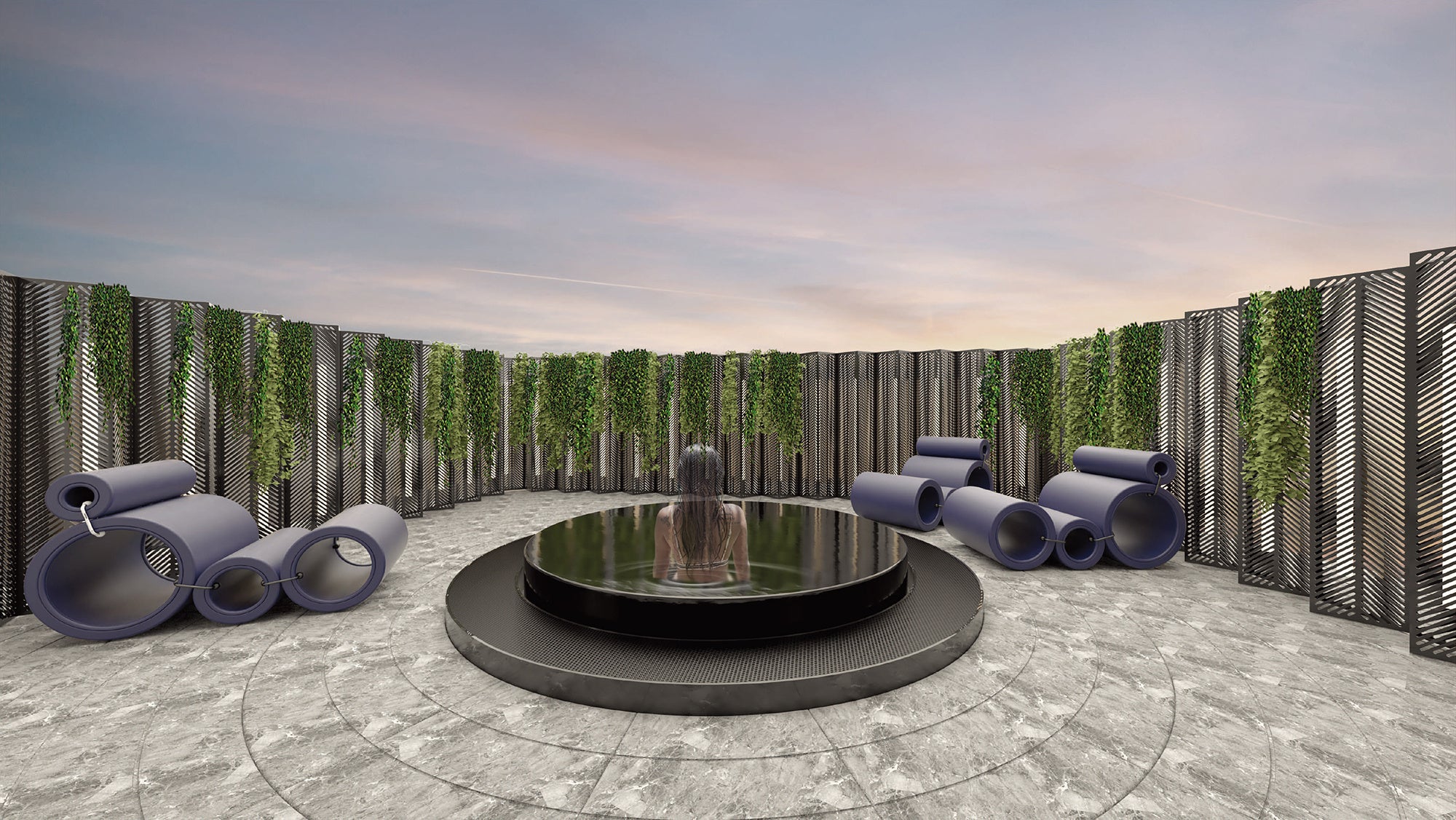 サウナ内装イメージ