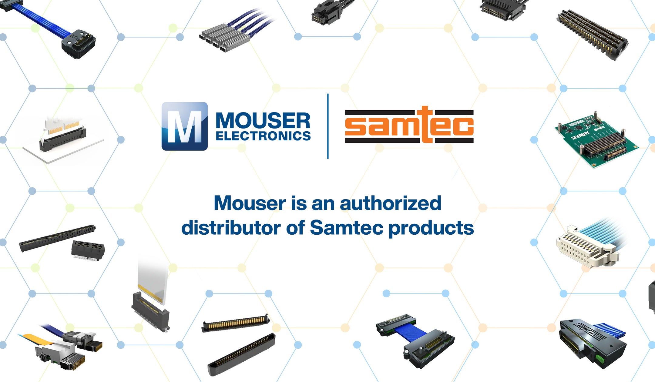 マウザー、最新製品を含む幅広いSamtec製品の提供を開始 Mouser Electronics, Inc.のプレスリリース