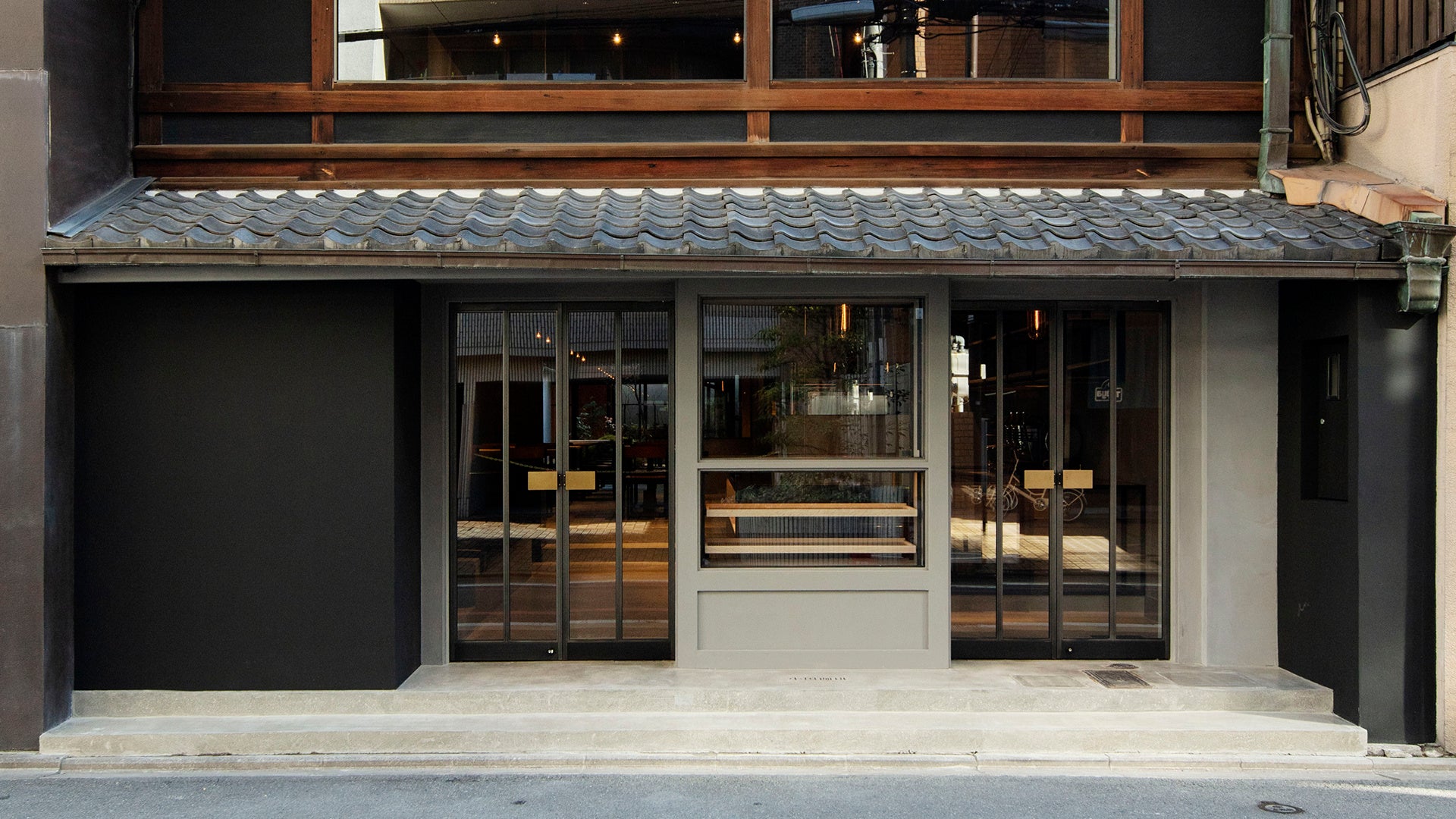 小川珈琲　堺町錦店ファサード