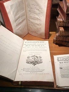 『百科全書』（1751年初版本）