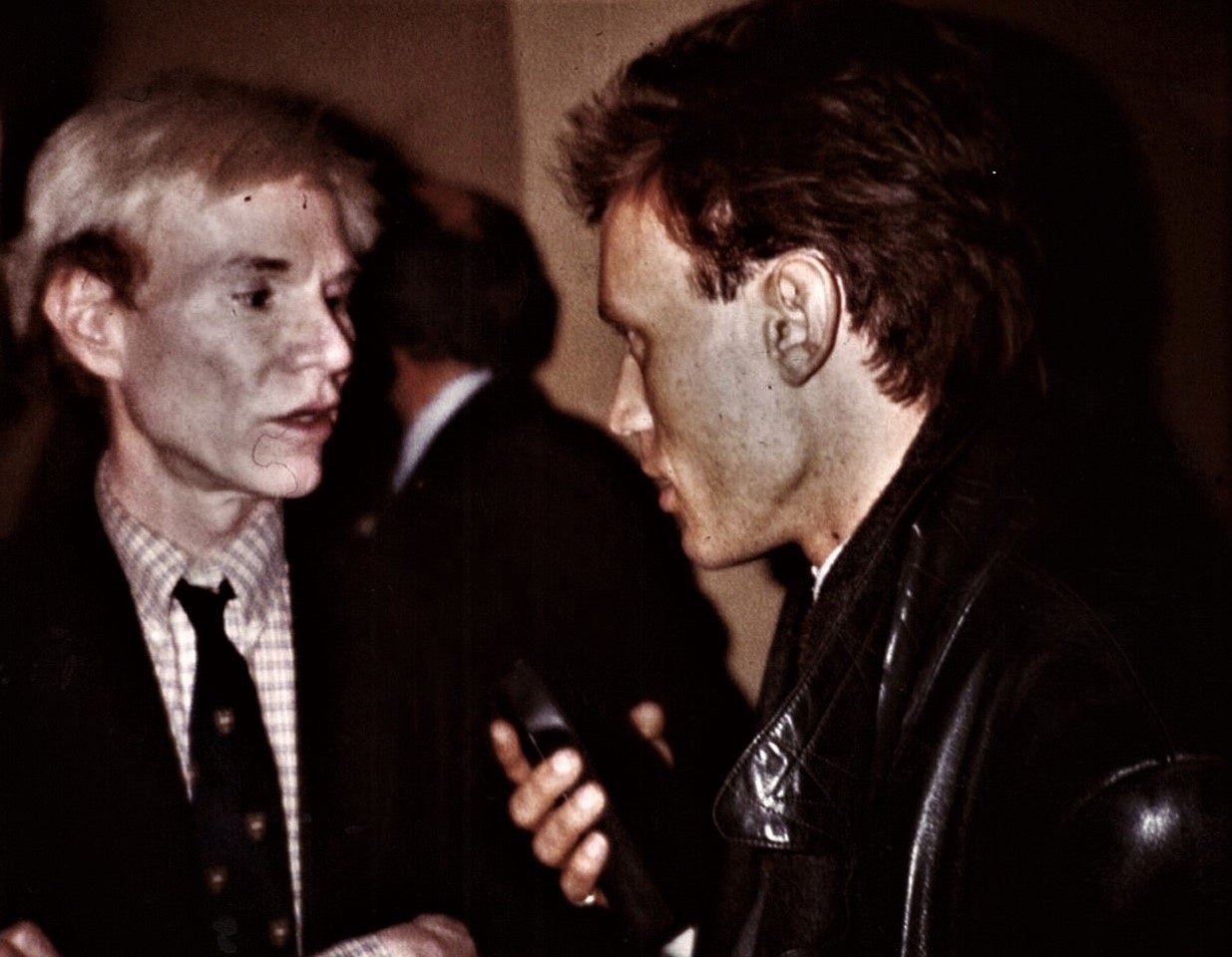 アンディ・ウォーホルとローランド（ベルリン、1983年）