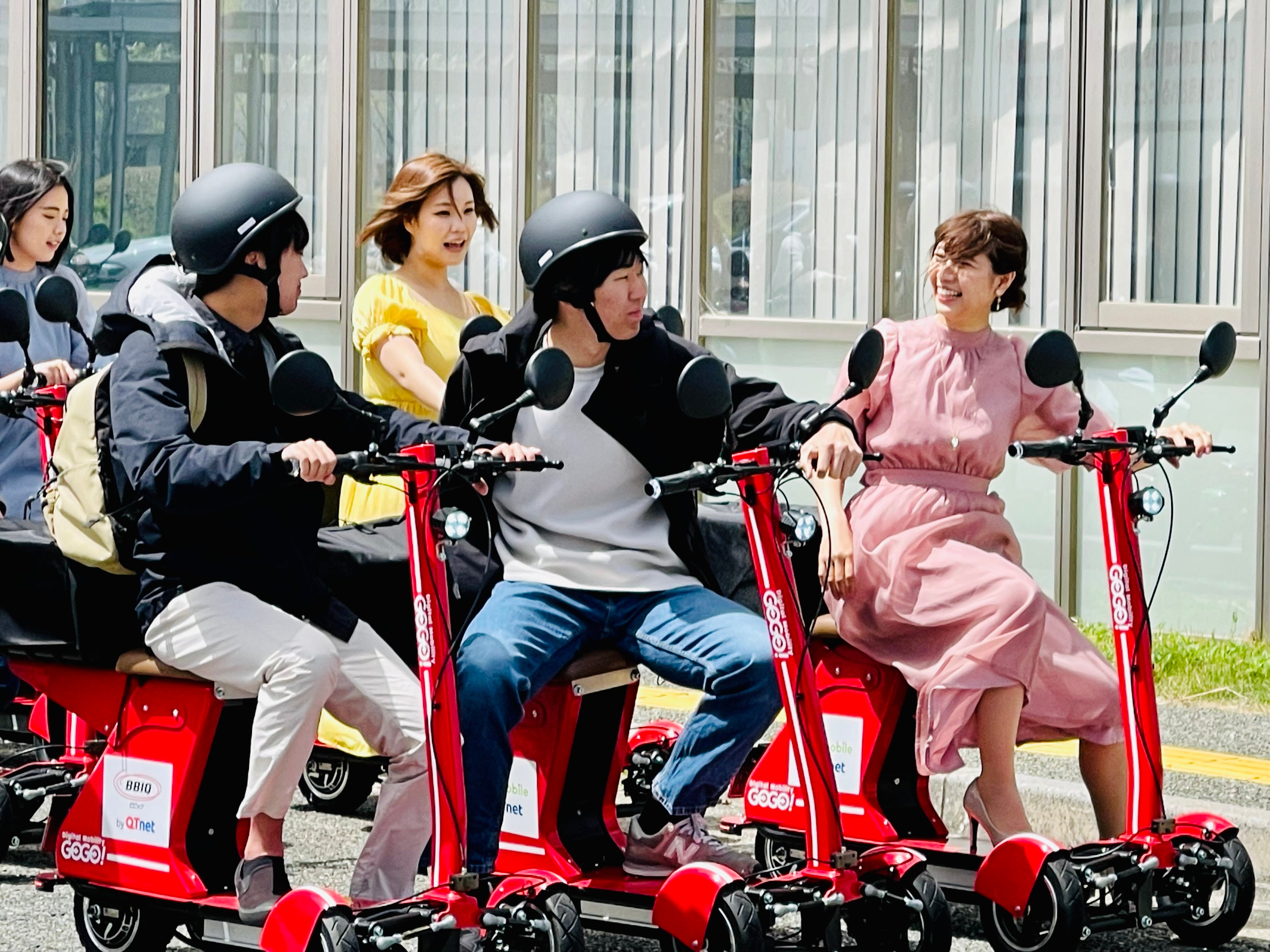 九州大学内電動バイクシェア「GOGO!シェア」ポート