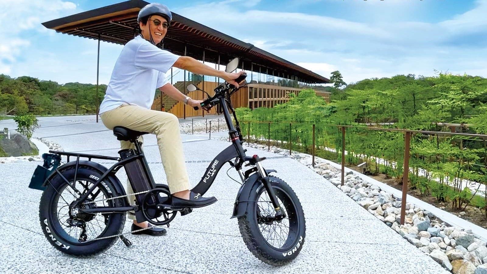 骨太ボディ＆ファットタイヤによる安定感と走破性